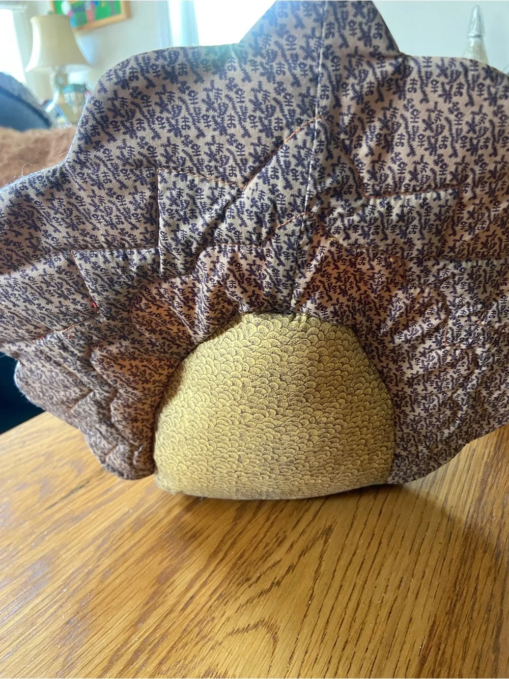 Vintage Stuffed Fabric Thanksgiving Turkey